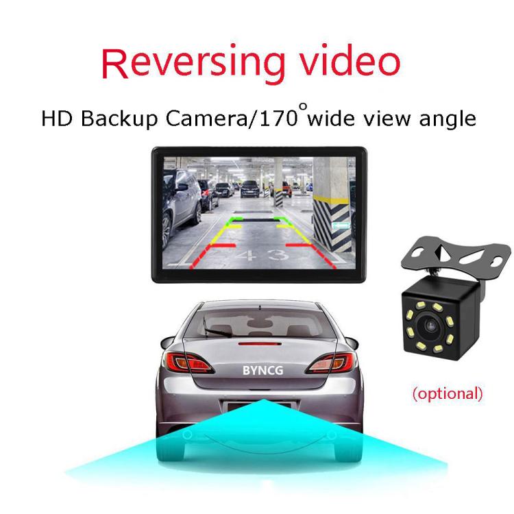 Car 7 inch IPS Portable Smart Screen Wireless Screen Projection Carplay Android Auto, with Reversing Camera, with Reversing Camera – Bluetooth, TPU