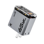 WK WP-U156 Pioneer Series 65W USB+Dual USB-C/Type-C GaN Charger, WP-U156 WP-U156