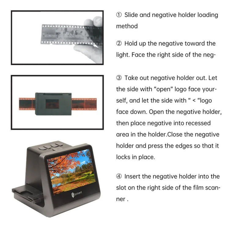 Tonivent TON171 22 Mega Pixels 5 inch HD Screen Film Scanner, TON171 – TPU