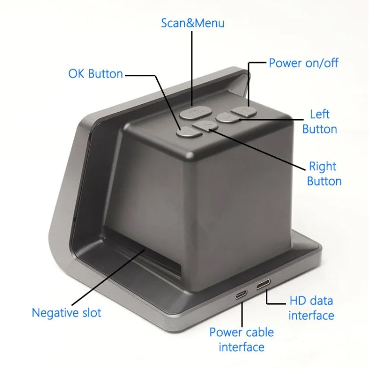 Tonivent TON171 22 Mega Pixels 5 inch HD Screen Film Scanner, TON171 – TPU
