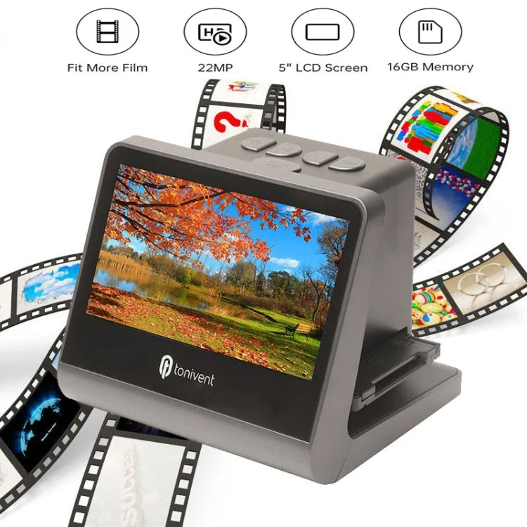 Tonivent TON171 22 Mega Pixels 5 inch HD Screen Film Scanner, TON171 – TPU