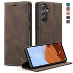 CaseMe 013 Multifunctional Horizontal Flip Leather Phone Case, For Samsung Galaxy S23 FE 5G For Samsung Galaxy S23 FE 5G Coffee