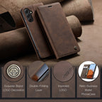 CaseMe 013 Multifunctional Horizontal Flip Leather Phone Case, For Samsung Galaxy S23 FE 5G