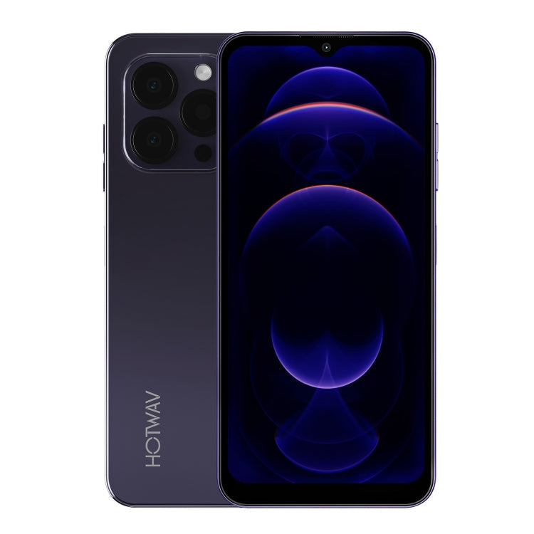 HOTWAV Note 13 Pro, Side Fingerprint Identification, 6.6 inch Android 13 UMS9230 T606 Octa Core up to 1.6GHz, Network: 4G, OTG, 8GB+256GB – Screen Protector 8GB+256GB Purple