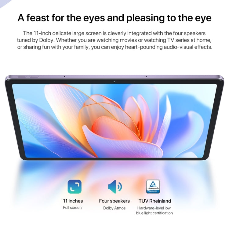 Lenovo Xiaoxin Pad 2024 11 inch WiFi Tablet, Android 13, Qualcomm Snapdragon 685 Octa Core, Support Face Identification, 6GB+128GB, 8GB+128GB – Card Slot