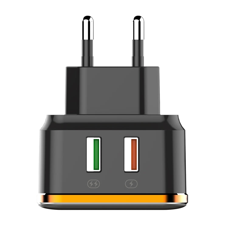 LDNIO SC1205 Universal Conversion Socket + QC3.0 USB + USB Interfaces Multifunction Travel Charger Mobile Phone Charger, EU Plug – TPU