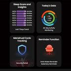 Zeblaze GS 3 Pro IP68 1.97inch HD Fitness Smart Watch