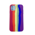 Rainbow Liquid Silicone Shockproof Full Coverage Protective Case, For iPhone 11 Pro For iPhone 11 Pro