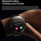 MT200 1.43 inch AMOLED IP67 Smart Call Watch, Support ECG/Body Temperature/Blood Glucose Monitoring