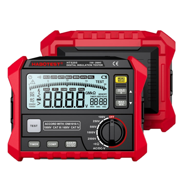 HABOTEST HT5205 Insulation Resistor Tester, HT5205 HT5205