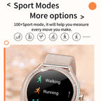 V66 Smart Watch – 1.28" Screen, Heart Rate Monitoring, Bluetooth 5.0