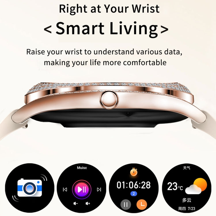 V66 Smart Watch – 1.28" Screen, Heart Rate Monitoring, Bluetooth 5.0