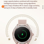 V66 Smart Watch – 1.28" Screen, Heart Rate Monitoring, Bluetooth 5.0