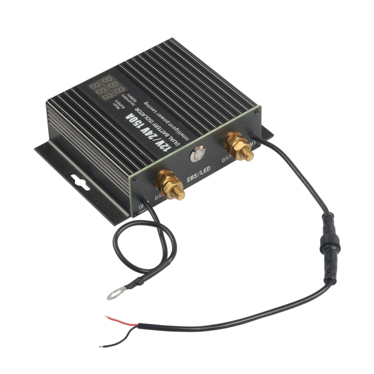 A8678 80-150A 12V Car Yacht RV Smart Dual Battery Isolation Controller, A8678 A8678