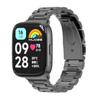 Watch Band – Stainless Steel (Redmi Watch 3 Lite) For Redmi Watch 3 Lite Watch 3 Active Black