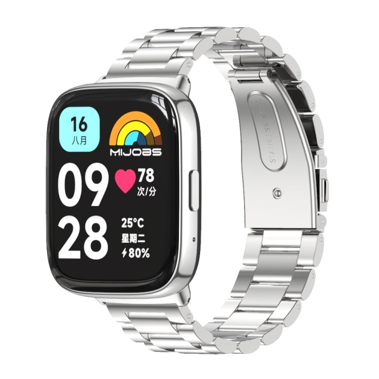 Watch Band – Stainless Steel (Redmi Watch 3 Lite) For Redmi Watch 3 Lite Watch 3 Active Silver