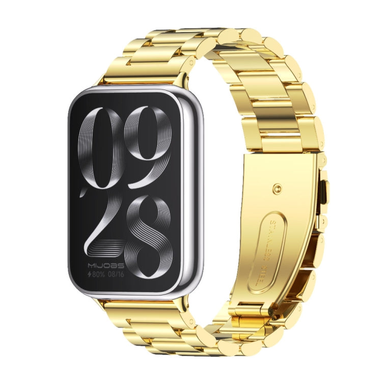 Watch Band – Stainless Steel (Xiaomi Band 10 Pro) For Xiaomi Band 10 Pro Redmi Watch 6 5 Gold