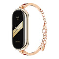 Ruyi Beauty Bracelet Watch Band, For Xiaomi Smart Band 10 / 9 / 8 For Xiaomi Smart Band 10 9 8 Rose Gold Red