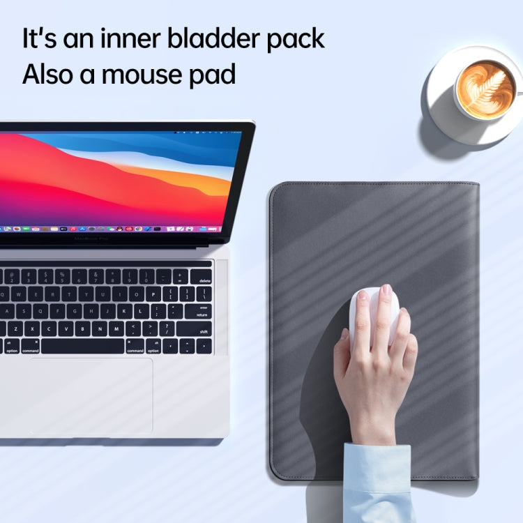 Envelope Holder Laptop Sleeve Bag with Accessories Bag – Waterproof, Magnetic, Leather, For 13/14 inch, For 15.4/15.6/16.1 inch
