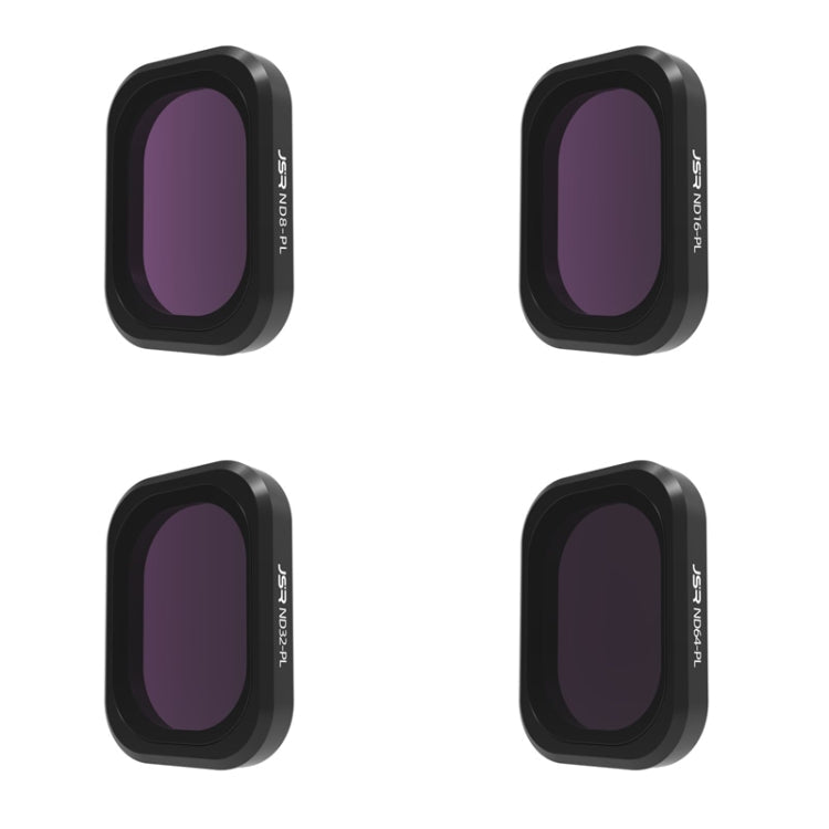 For DJI OSMO Pocket 3 JSR CB Series Camera Lens Filter, MCUV, CPL, ND8, ND16, ND32, ND64, ND256, ND1000, ND8PL, ND16PL, ND32PL, ND64PL, 1/8 Black Mist Filter, NIGHT, STAR, 3 in 1 CPL ND8/16, 3 in 1 ND16/64/256, 4 in 1 CPL ND16/32/64, 4 in 1... 4 in 1 ND8 16 32 64PL