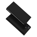 DUX DUCIS Skin Pro Series Flip Leather Phone Case, For Samsung Galaxy A55 5G For Samsung Galaxy A55 5G Black