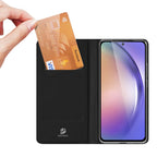 DUX DUCIS Skin Pro Series Flip Leather Phone Case, For Samsung Galaxy A55 5G