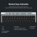 Nillkin Backlit Version Bumper Combo Keyboard Case – Bluetooth, TPU, For Samsung Galaxy Tab S9 / S9 5G, For Samsung Galaxy Tab S9+ / S9+ 5G