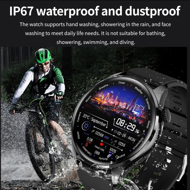 TM05 Smart Bracelet – 1.46" Screen, IP67 Waterproof, Blood Pressure Monitoring (46 inch)