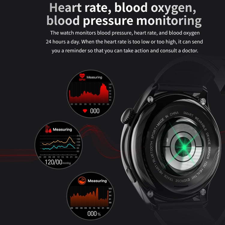 TM05 Smart Bracelet – 1.46" Screen, IP67 Waterproof, Blood Pressure Monitoring (46 inch)