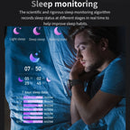 TM05 Smart Bracelet – 1.46" Screen, IP67 Waterproof, Blood Pressure Monitoring (46 inch)