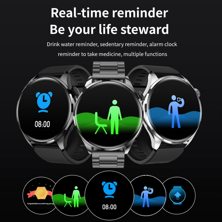 TM05 Smart Bracelet – 1.46" Screen, IP67 Waterproof, Blood Pressure Monitoring (46 inch)