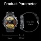 K56 Pro 1.39 inch Smart Steel Strap Wristband Support Heart Rate Monitoring / Blood Pressure Monitoring, Steel Strap (Black Milanese), Steel Strap (Black Three Strains), Steel Strap (Black Bamboo Joint)