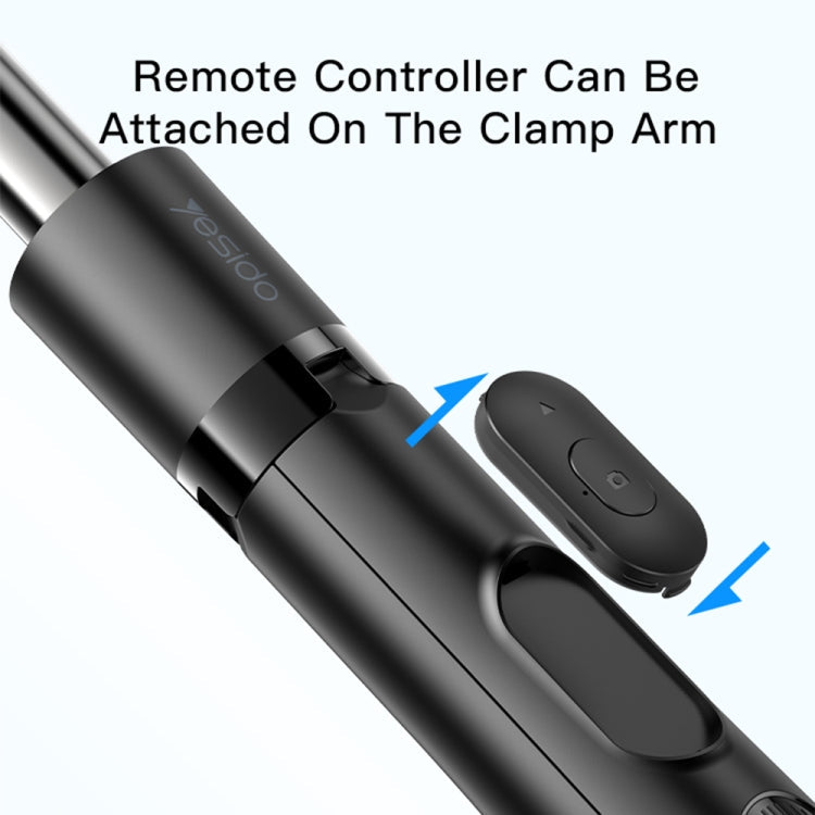 Yesido SF13 Retractable Extended Bluetooth Tripod Phone Live Streaming Selfie Stand, SF13 – Wear-resistant, Bluetooth, Aluminum Alloy