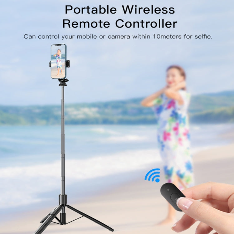 Yesido SF13 Retractable Extended Bluetooth Tripod Phone Live Streaming Selfie Stand, SF13 – Wear-resistant, Bluetooth, Aluminum Alloy
