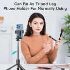 Yesido SF13 Retractable Extended Bluetooth Tripod Phone Live Streaming Selfie Stand, SF13 – Wear-resistant, Bluetooth, Aluminum Alloy