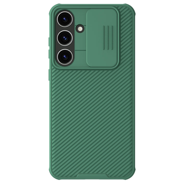 NILLKIN Black Mirror Pro Series Camshield PC Phone Case – Durable Build, Easy to Use, For Samsung Galaxy S24 Ultra 5G, For Samsung Galaxy A55, For Samsung Galaxy S24+ 5G, For Samsung Galaxy S24 5G For Samsung Galaxy S24+ 5G Green