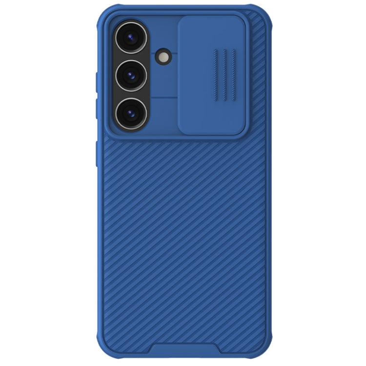 NILLKIN Black Mirror Pro Series Camshield PC Phone Case – Durable Build, Easy to Use, For Samsung Galaxy S24 Ultra 5G, For Samsung Galaxy A55, For Samsung Galaxy S24+ 5G, For Samsung Galaxy S24 5G For Samsung Galaxy S24 5G Blue