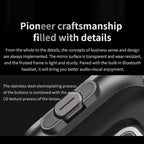 D8 2.01 inch 2 in 1 Bluetooth Earphone Steel Band Smart Watch, Support Health Monitoring / NFC, Steel Band (Black), Steel Band (Silver)