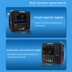 iBRAVEBOX V10 Finder Max 4.3 inch Display Digital Satellite Meter Signal Finder, Support DVB-S/S2/S2X, EU Plug, US Plug, UK Plug, AU Plug – TPU
