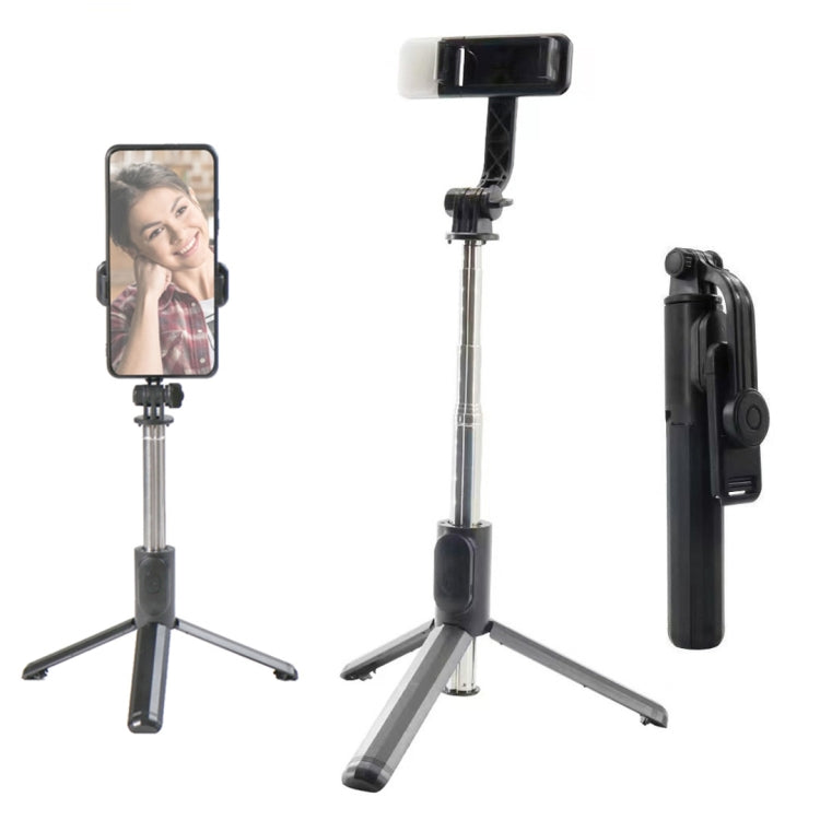 Q07 Bluetooth Selfie Stick Multifunctional Live Broadcast Tripod, Without Light, With Light With Light