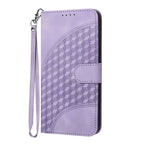YX0060 Elephant Head Embossed Phone Leather Case with Lanyard, For iPhone 16 Pro, For iPhone 16 Plus, For iPhone 16