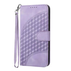 YX0060 Elephant Head Embossed Phone Leather Case with Lanyard, For iPhone 17, For iPhone Air, For iPhone 16 Pro Max