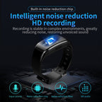 JNN C5 HD Noise Reduction Smart Recording Electronic Bracelet, 8GB, 16GB, 32GB, 64GB, 128GB