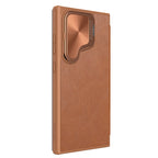 NILLKIN Qin Prop Series Flip Camera Cover Design Leather Phone Case, For Samsung Galaxy S24+ 5G, For Samsung Galaxy S24 5G