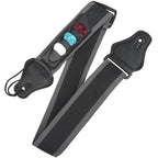 Folk Electric Acoustic Guitar Strap with 3 Picks, Random Color, Guitar Strap Guitar Strap