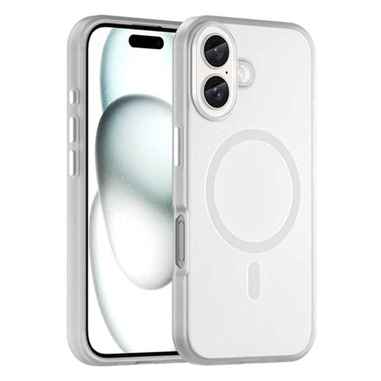 Phone Case – Magnetic (iPhone 15 Pro) For iPhone 16 Plus White