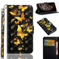 Case – Leather (iPhone 11 Pro Max) #6 For iPhone 11 Pro Max Golden Butterfly