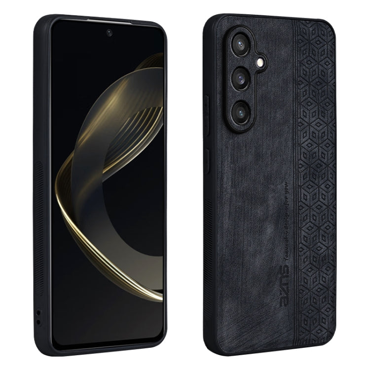 AZNS 3D Embossed Skin Feel Phone Case, For Samsung Galaxy C55 / M55, For Samsung Galaxy A55 5G, For Samsung Galaxy A35 5G, For Samsung Galaxy S24 Ultra 5G For Samsung Galaxy C55 M55 Black