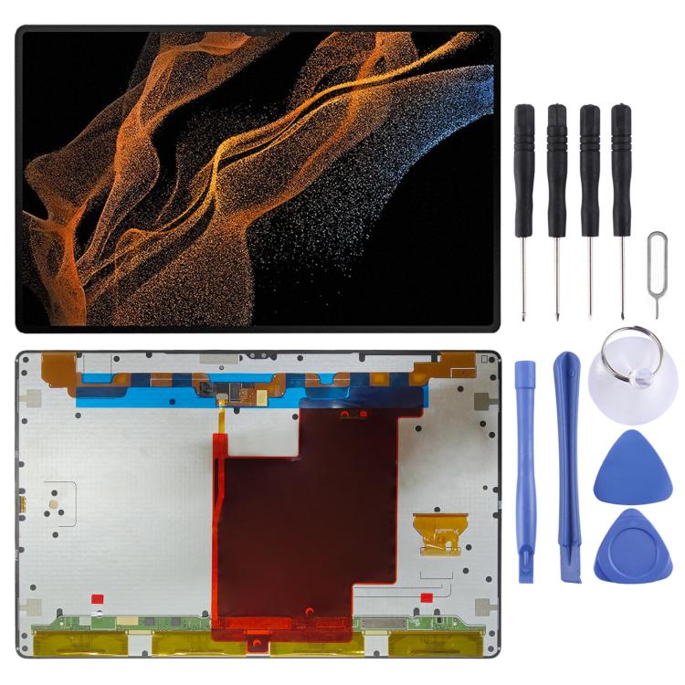 Original LCD Screen With Digitizer Full Assembly – Durable Build, Easy to Use, For Samsung Galaxy Tab S9 FE+ 5G SM-X616/X610, For Samsung Galaxy Tab S9 FE 5G SM-X516/X510, For Samsung Galaxy Tab A9+ SM-X210/X215/X216