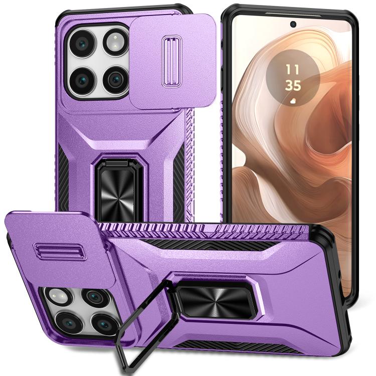 Sliding Camshield Holder Phone Case – TPU, For Motorola Edge 5G 2025, For Motorola Moto G Power / G Play 2025, For Motorola Edge 5G 2024